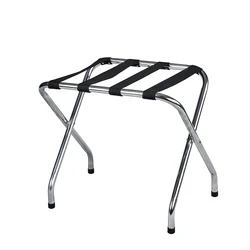 Foldable steel Hotel Luggage Rack