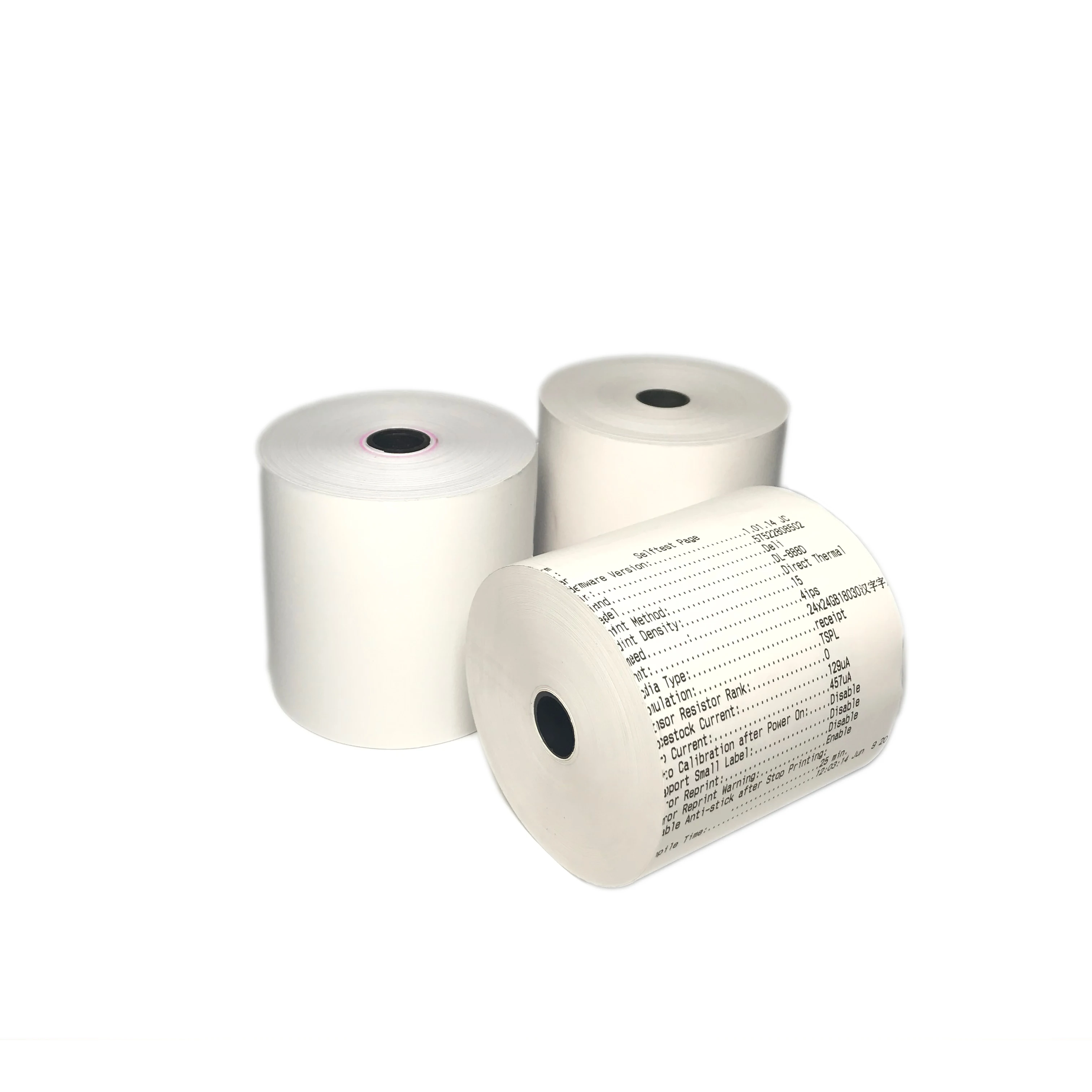 Factory price for 80x80mm 57x50mm thermal paper manufacturer