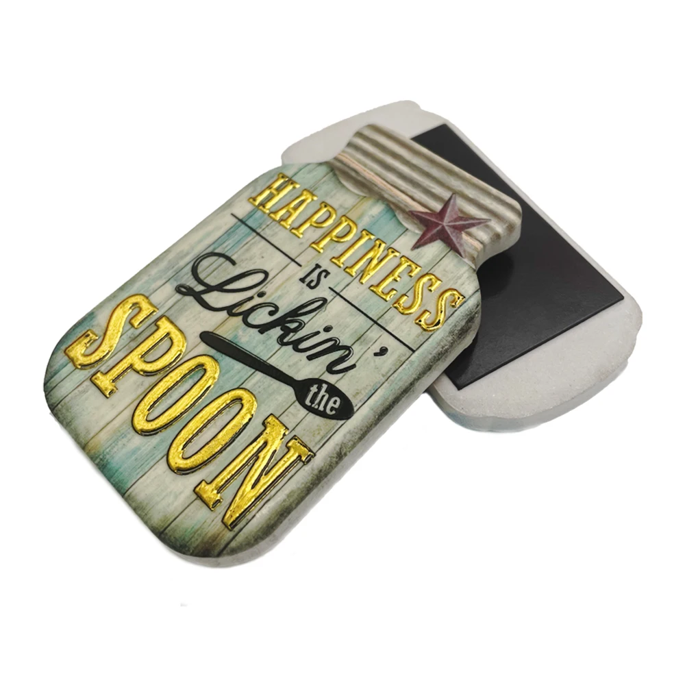 Custom design tile souvenir sublimation blank ceramic plate fridge magnet refrigerator blank  fridge magnets for fridge