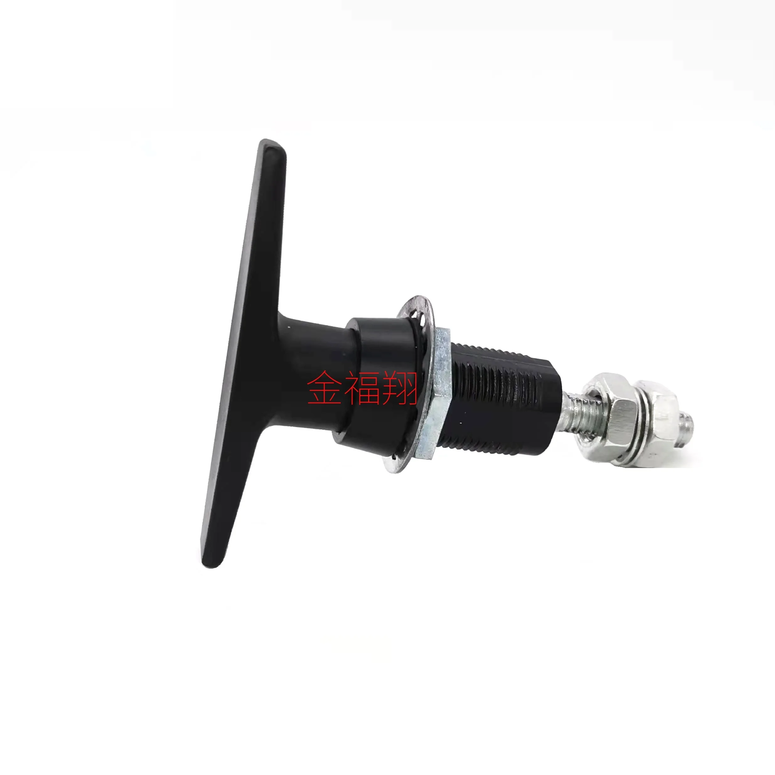 zinc alloy T-handle compression type door lock  large telescopic tongue lock Compression latch