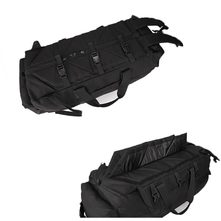 YAKEDA Large Outdoor Backpack Black Bolso Mochila Rucksack Activites Duffle Bag Travel Luggage Training Style Tactical Backpack
