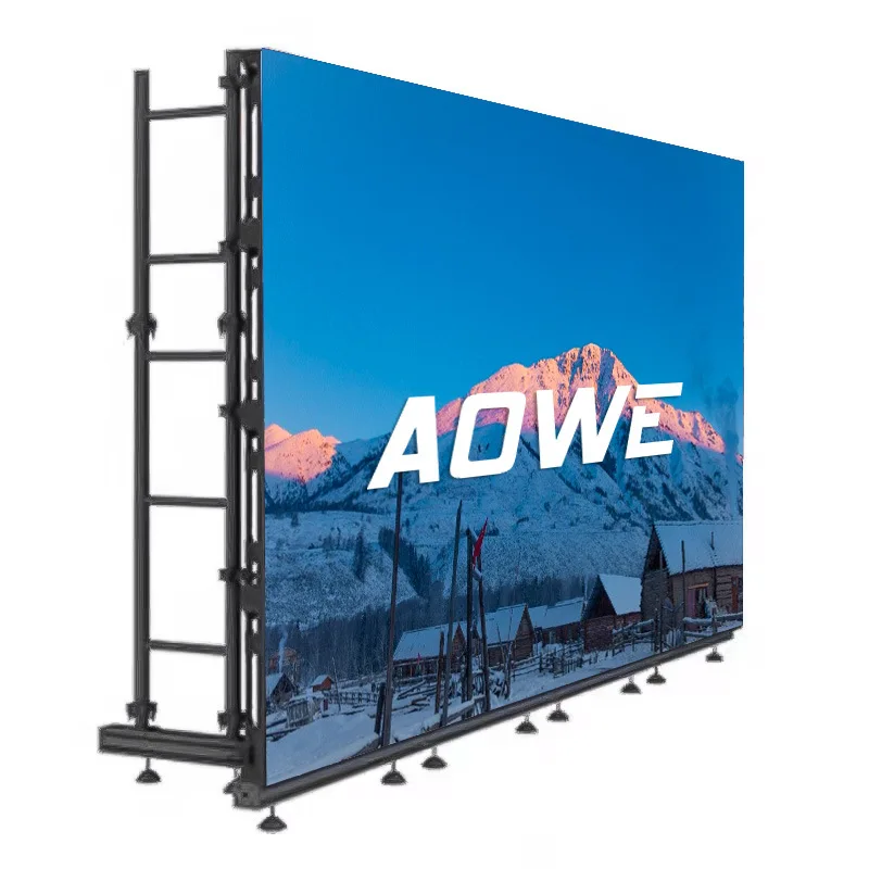 easy service magnetic module Front Maintenance Fashion Shows outdoor indoor Screens Curved Rental LED Screen Display Wall