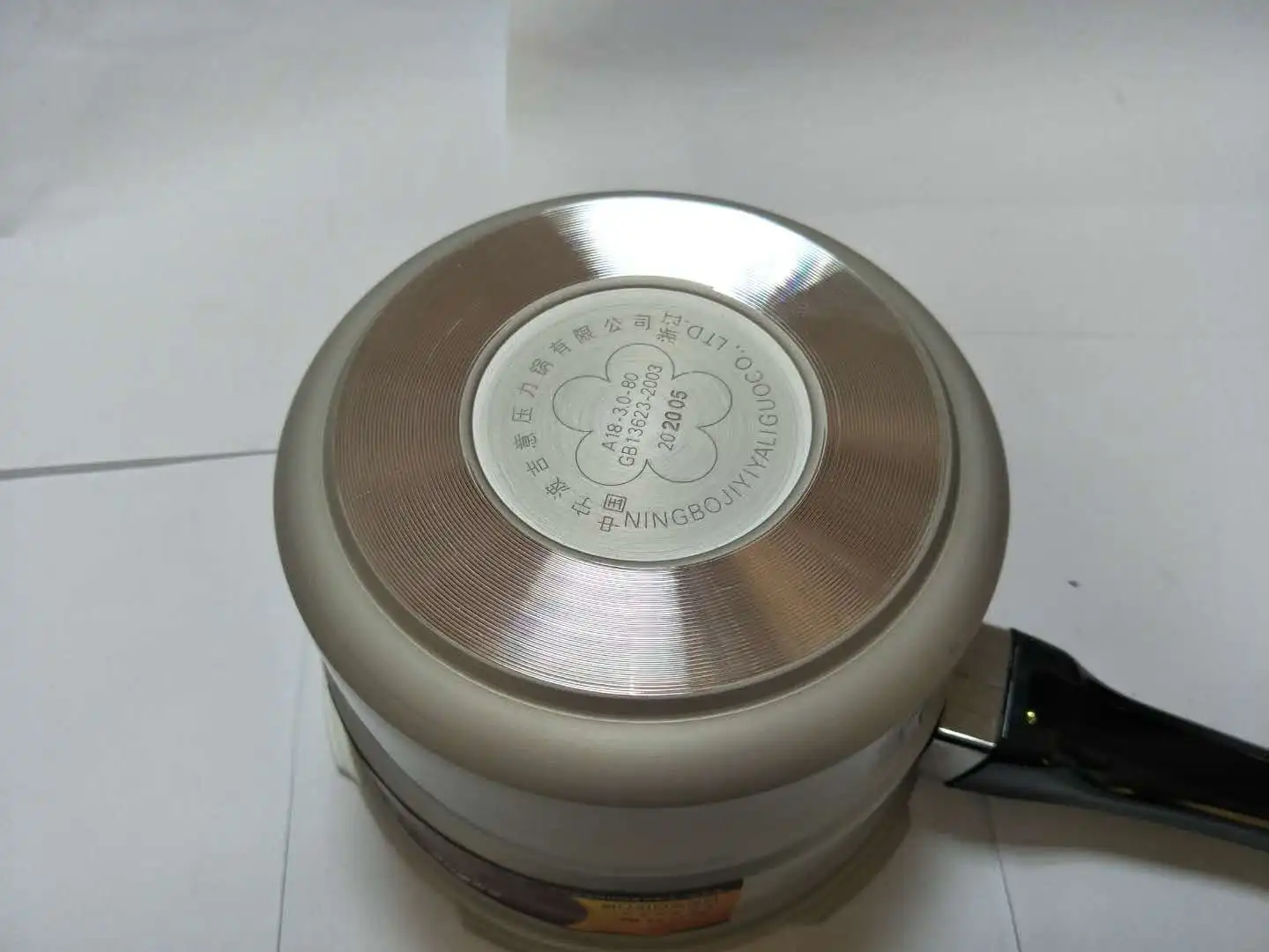 3L High Quantity Non Electric Rice And Soup Aluminum Pressure Cookers With Steamer