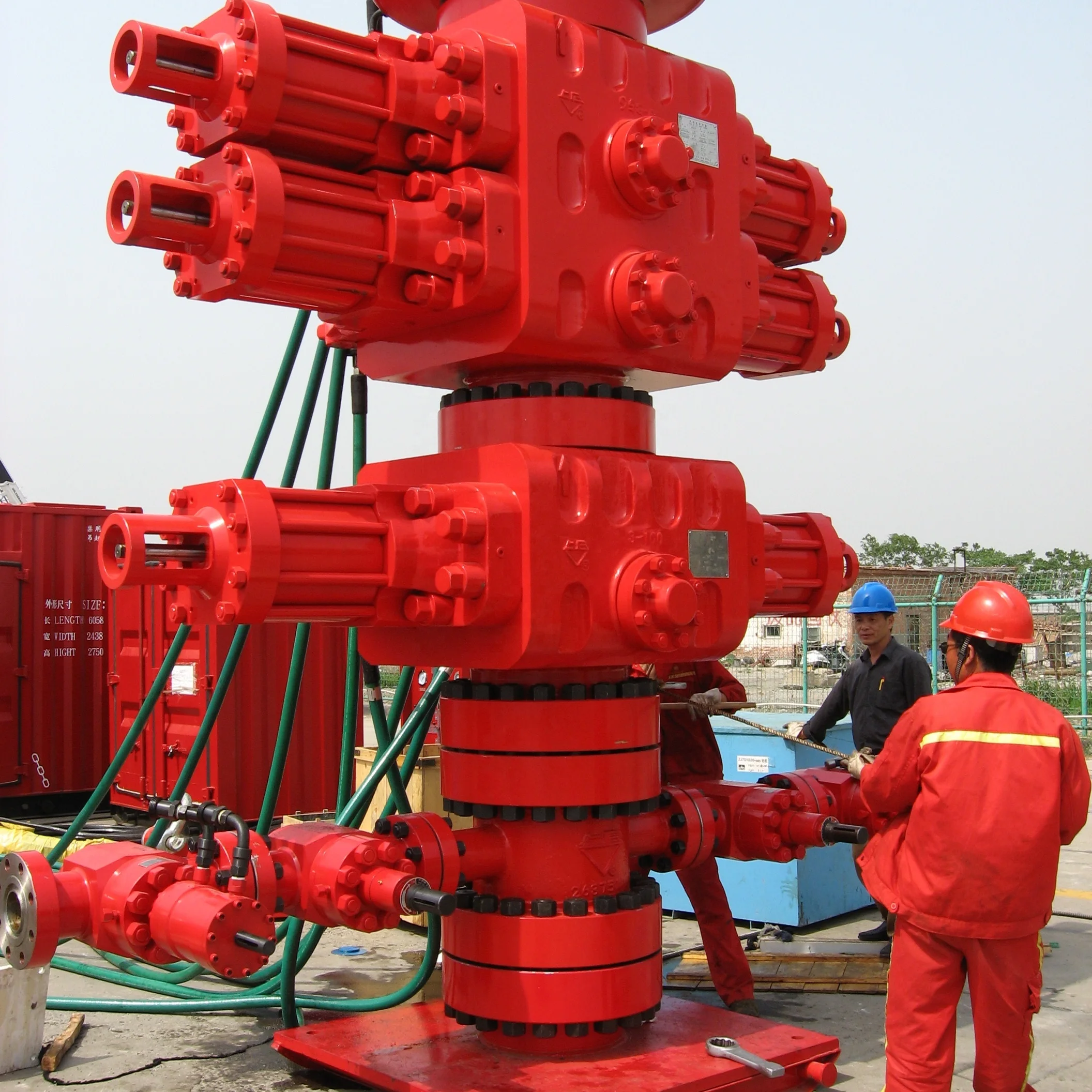 API Single Ram BOP Well Control Coiling Tubing Oilfield Wellhead Tools Blow out Preventer