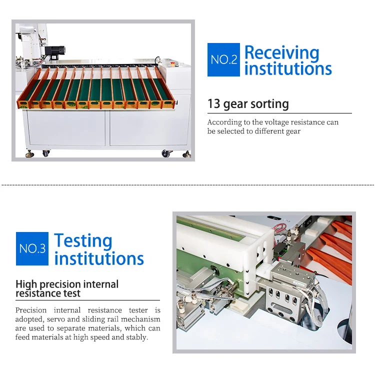 13 Channel battery cell sorting machine Hot selling  Factory price universal Cylinder batteries cell sorter tester