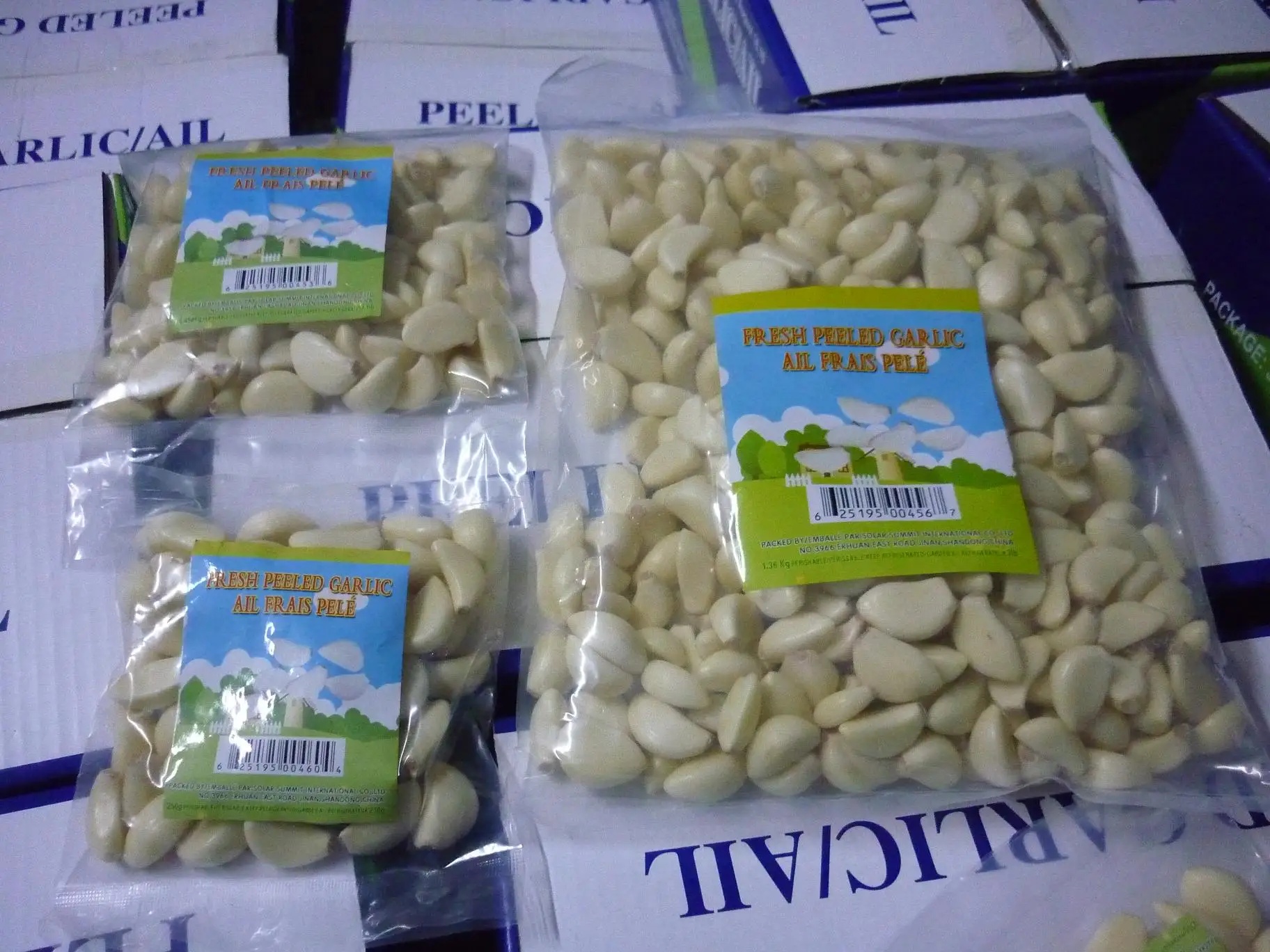 China Fresh Peeled Garlic Cloves Manufacturer Wholesale Garlic Peeled Packed In Vacuum Nitrogen Bag And Jar