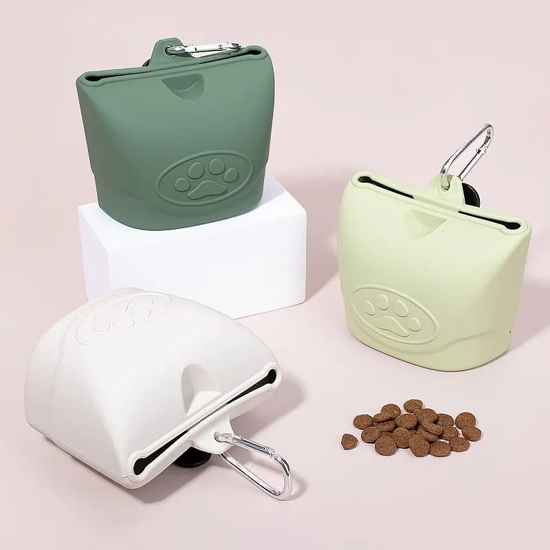 Guangdong Manufacturer Dog Treat Training Pouch Bag Silicone Dog Treat Pouch Portable Dog Treat Pouch Bag
