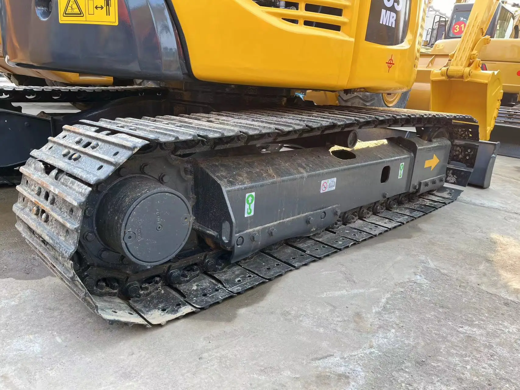 Good condition used digger komatsu PC 55 MR 5.5 tons with cheapest price for sale