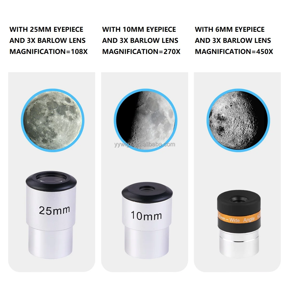 F90080M 80mm aperture equatorial high definition optical instruments 900mm telescope astronomical 80900 for adult