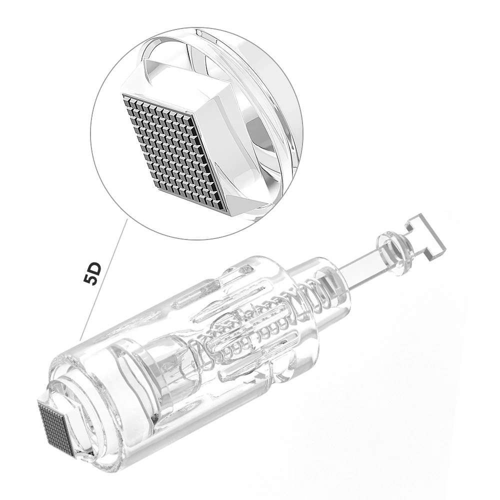 Top Microneedle 1 3 7 9 12 24 36 42 Nano 3D 5D Twist Needle Tip Cartridge Derma Pen 36 Needle Cartridge 2 Colors Adjust For Sale