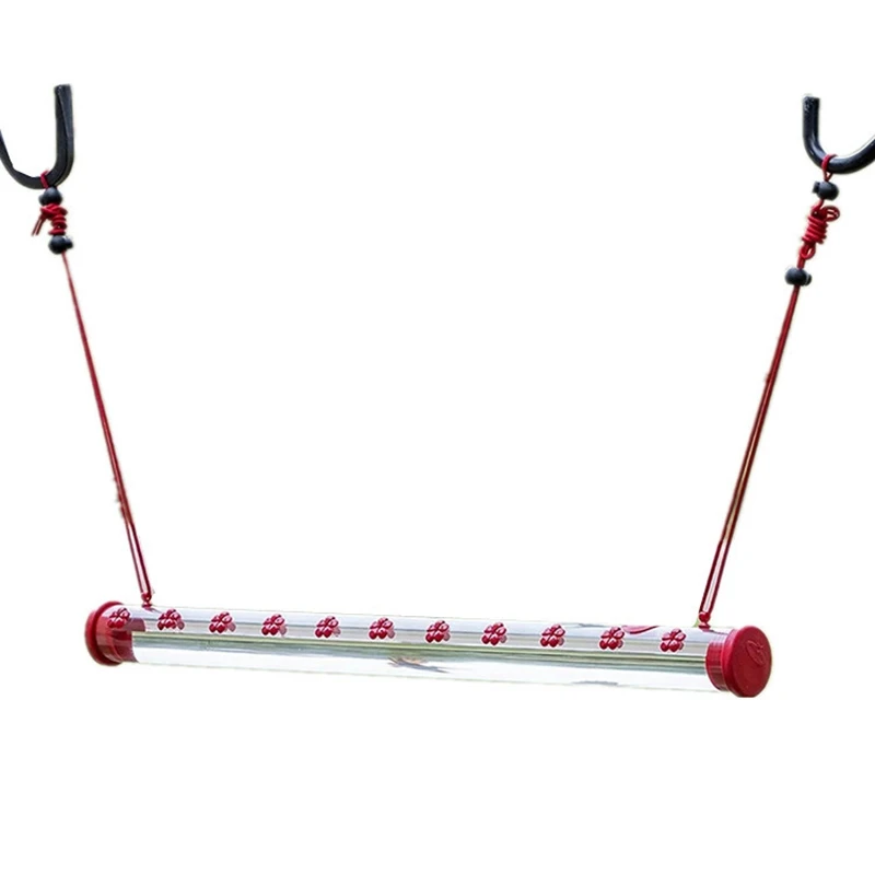 
Hot Sale Easy To Use Hanging Hummingbird Feeder With Hole Birds Feeding Transparent Pipe Hummingbird Feeders For Outdoors 