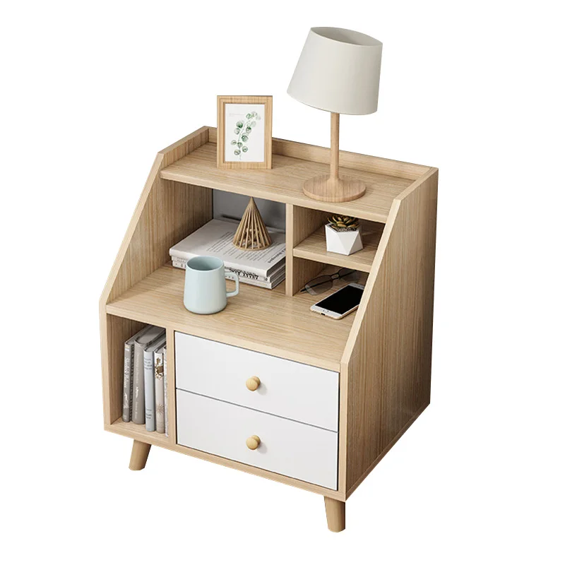 Simple And Stylish Light Luxury Bedroom Locker Bedside Table