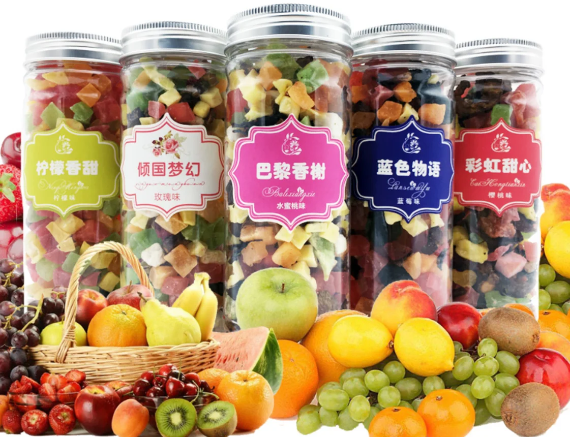 Factory Wholesale  Blended Chinese Dried Fruit flowers tea flavored tea beauty slimming tea