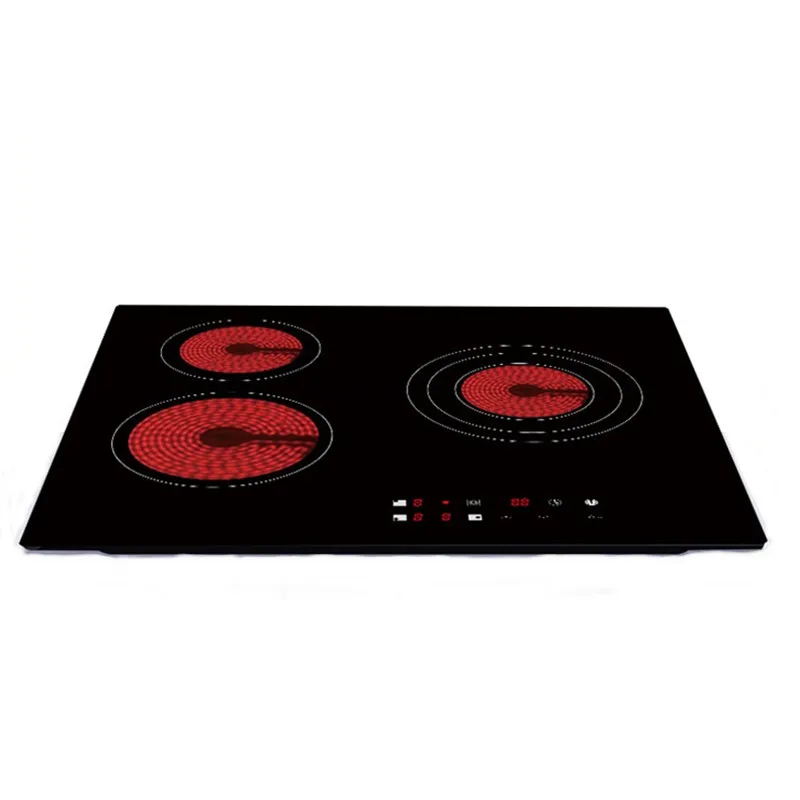 High Quality Ceramic Cooker  Black Crystal Face Plate Electric Ceramic Cooktops Smart Home Appliances