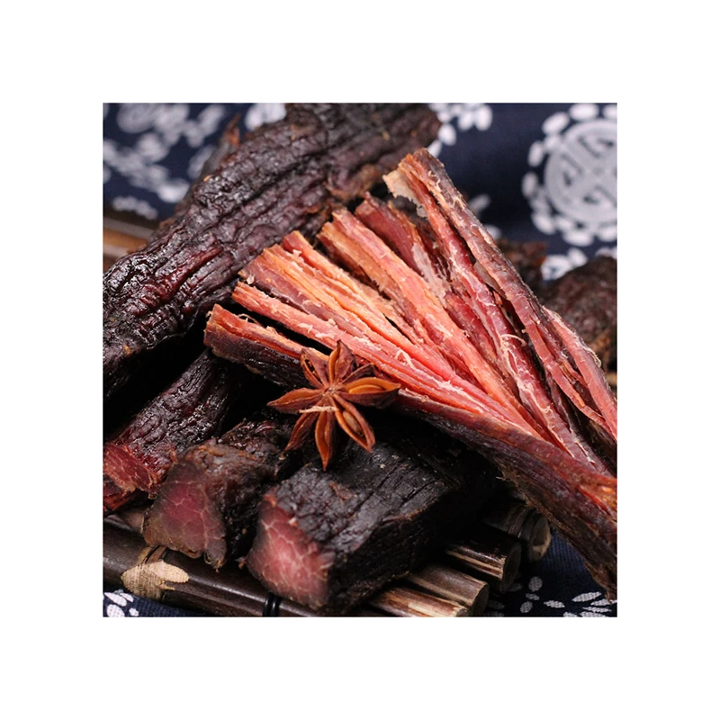 Featured Snack Food Aroma-flavored Wholesale Beef Jerky Droger Chinese Spicy Meat Snack