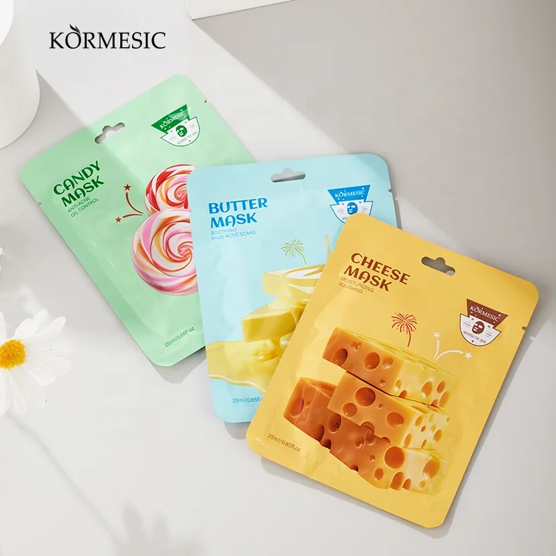 KORMESIC Wholesale private labels OEM soothes acne anti-wrinkle and firming facial mask