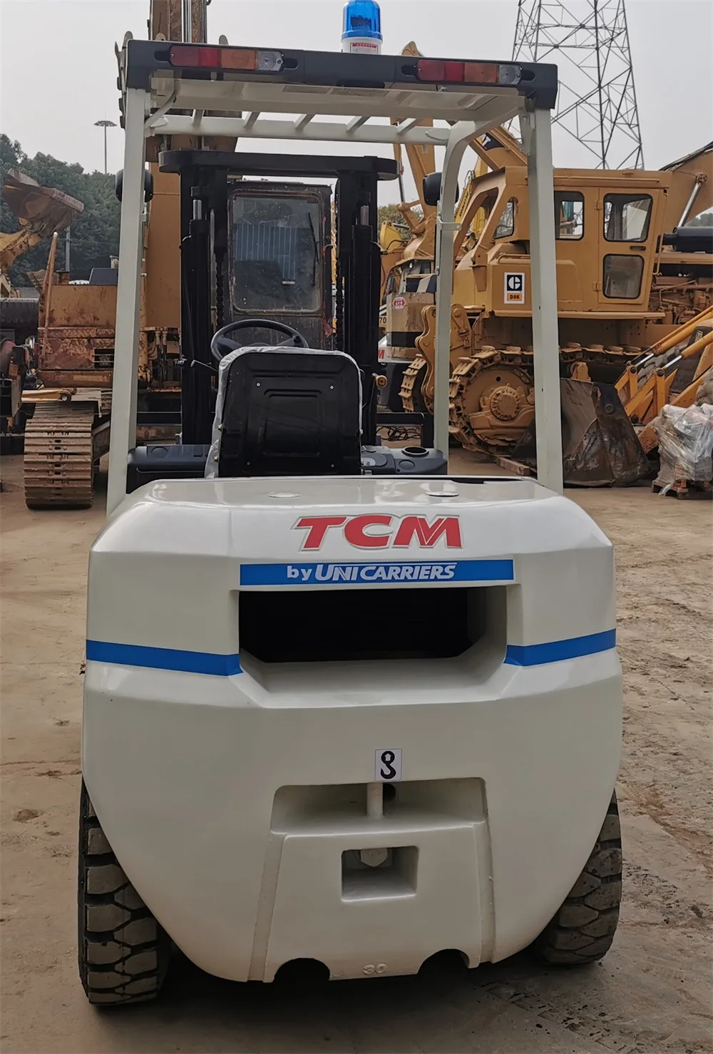 Двойной тройной 3-тонный дизельный для вилочного подъёмника TCM Япония оригинальных погрузчик FD30 FD30T6 по дешевой цене