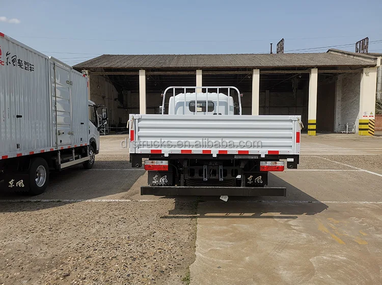 DONG FENG single row cab 4x2 6 wheeler 106.95kwh long range electrical electric light work truck