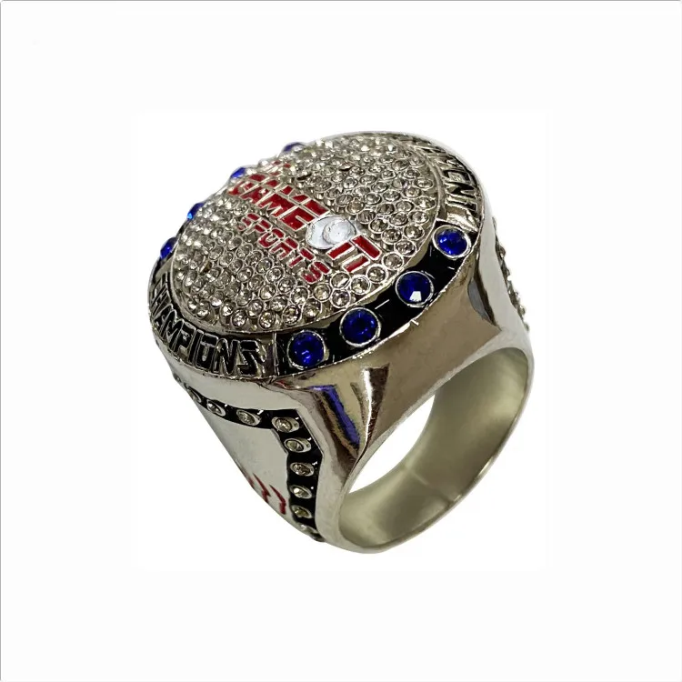 fashionable wholesale metallic sport rings