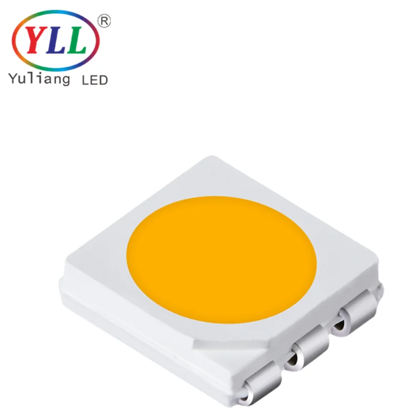 led module customized CCT 6500k  led chip with high luminous efficiency  0.2w 5050 white smd led