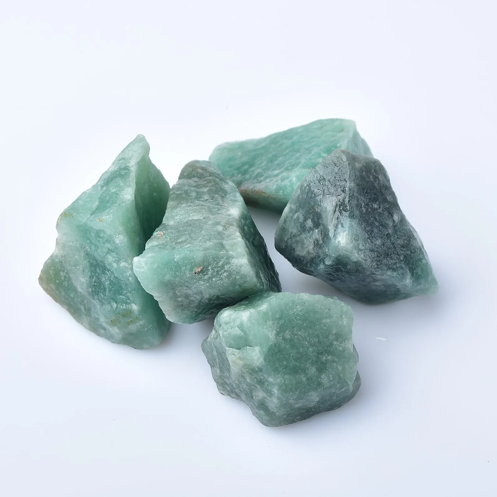 Wholesale Nature crystal healing stones Crystals Rough Stones Green Aventurine Raw Stones