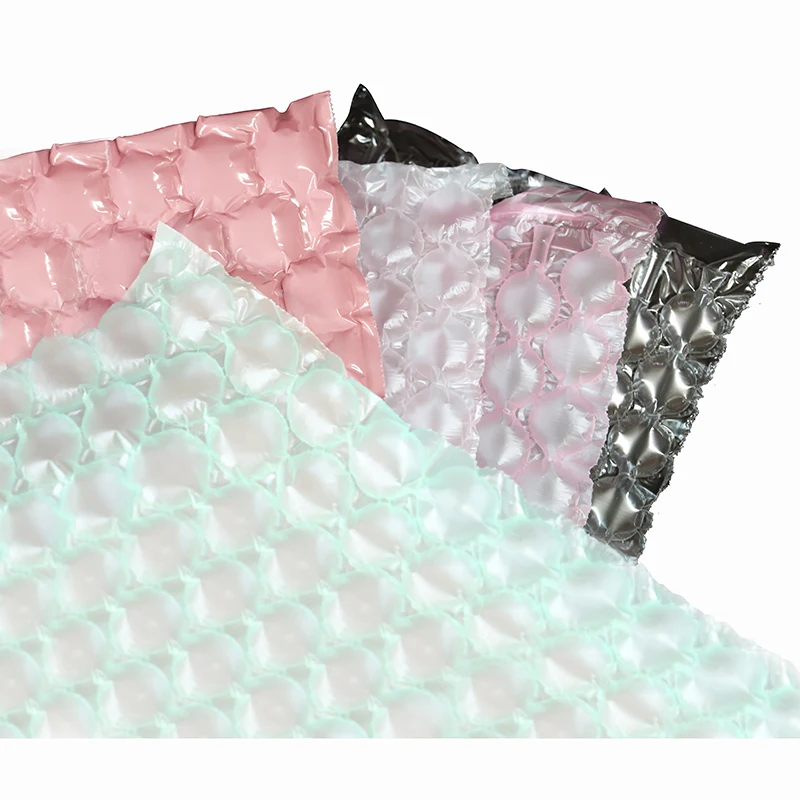 Factory anti-shocking biodegradable packing materoals air bubble plastic roll with customizable scale