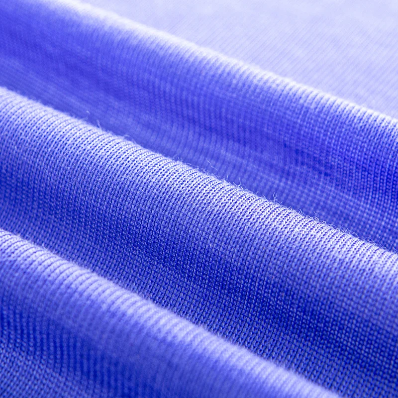 High color fastness Eco-friendly Degradable material Tencel 1*1 Rib fabric for Base shirt Undershirt Skirt  Fashionable dress