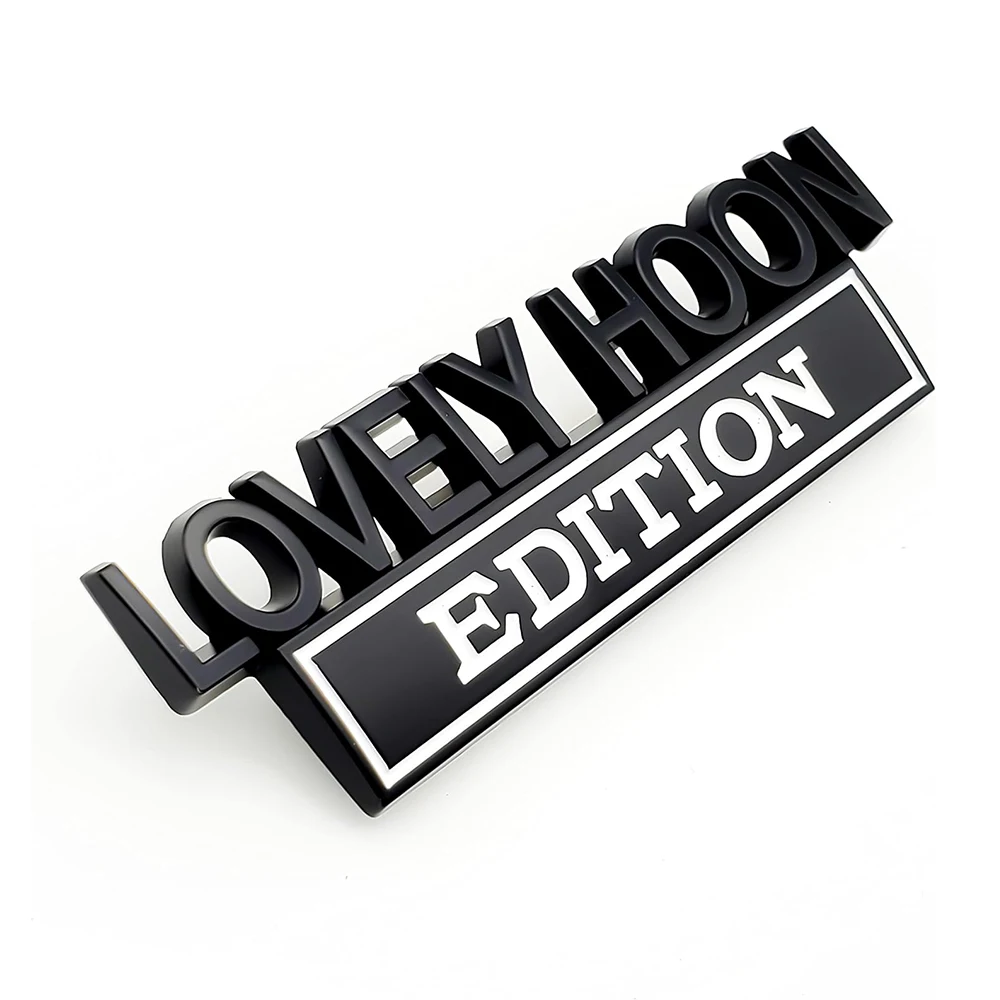 Hot sell customizable Letter sticker car logo Accessories nameplates wholesale car emblems badges for sale