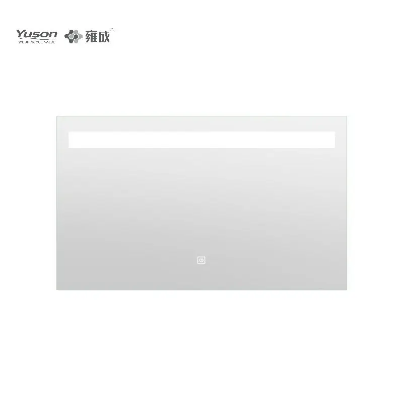 YUSON YS57095 Anti-fog Function 5mm Double Screen Touch round design led mirror bathroom