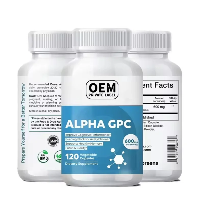 OEM функция мозга альфа-ГПК глицерилфосфорилхолиновые капсулы поддерживает функцию памяти повышая фокус