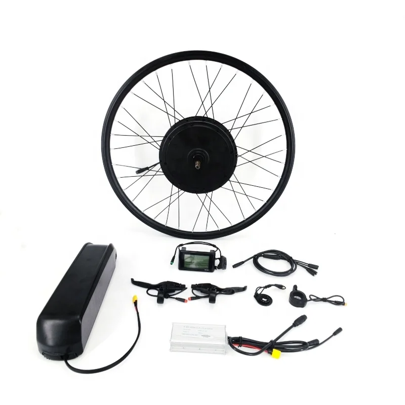 Vtuvia hot selling 1000w 2000w 3000w electric cycle hub motor conversion kit with battery from China