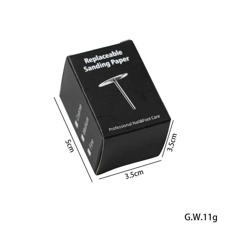 Dead skin pedicure sandpaper nail art remove tool electronic foot file callus remover foot sanding paper