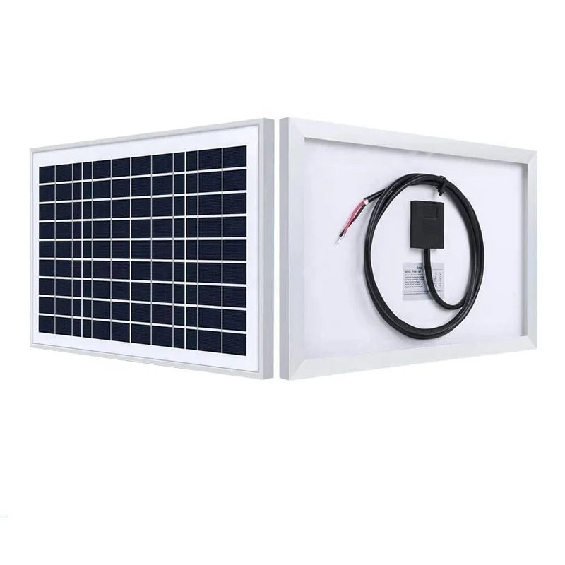 Mini Portable 5w 10w 15w 20w 35w 40w Glass 10 watt 12 volt Solar Panels 10 watt 12v 18V 555ma Poly PV Module 10watt Solar Panel