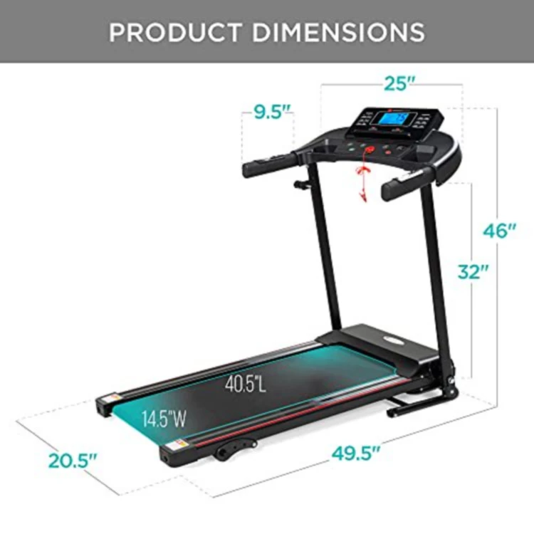 2023 electric fitness folding gym equipment treadmill for home running machine lowest price in China