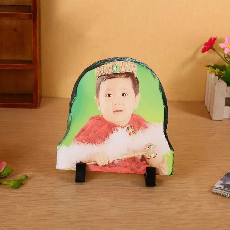 20*20cm,High quality Sublimation Rock Slate Photo