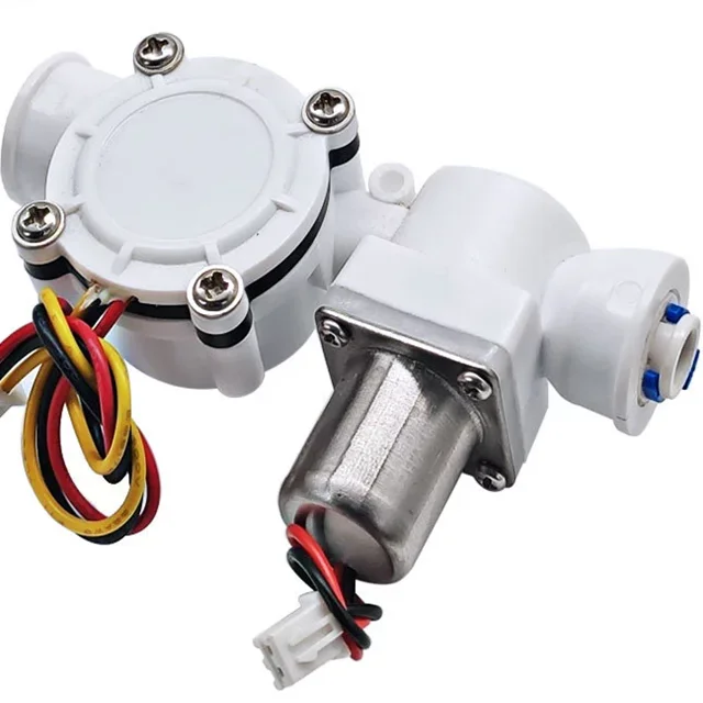  Water Flow Sensor with Electromagnetic Pulse Valve Fast