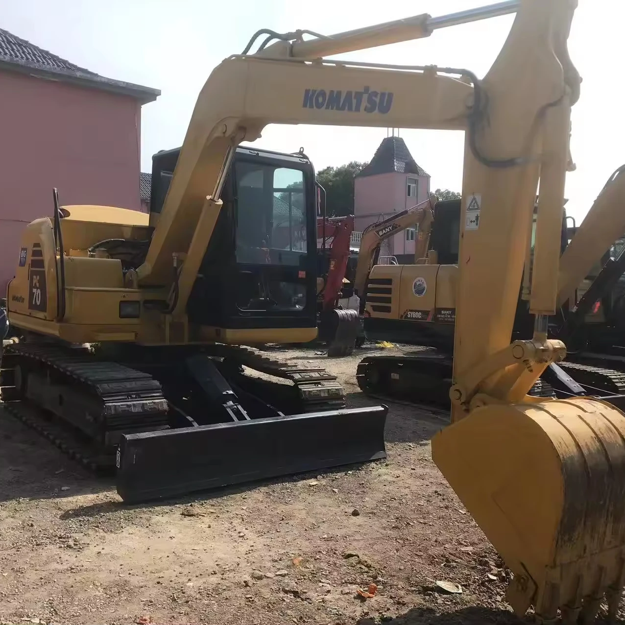 2022 Komatsu PC70-8 Crawler Excavator 90% New Lightweight High Quality Good Performance Cheap Price Origin Japan Small Used