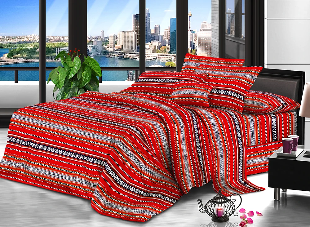 Factory delivery HIGH QUALITY 100% polyester print fabric for home textile wholesale with more than 300 weaving machines