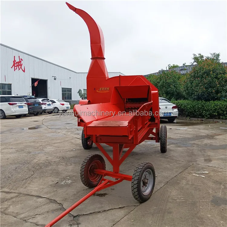 cattle cow feed straw silage machine chicken grass chaff cutter farm grass chopper for cattle shredder corn stalk chopper