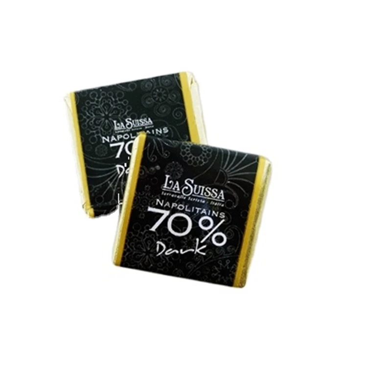 Лучший оригинальный темный шоколад La Suissa, насыпью, 70% какао