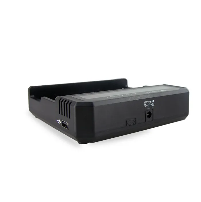 Универсальное зарядное устройство X6 LCO с дисплеем литиевое для 3 6 В 7 в 1 2 перезаряжаемые батареи 18650