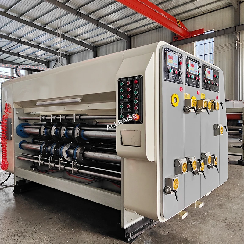 Fully Automatic Multifunction Carton Printing Slotting Die-Cutting  All in One Machine Carton Box Making Cut Machine for Carton