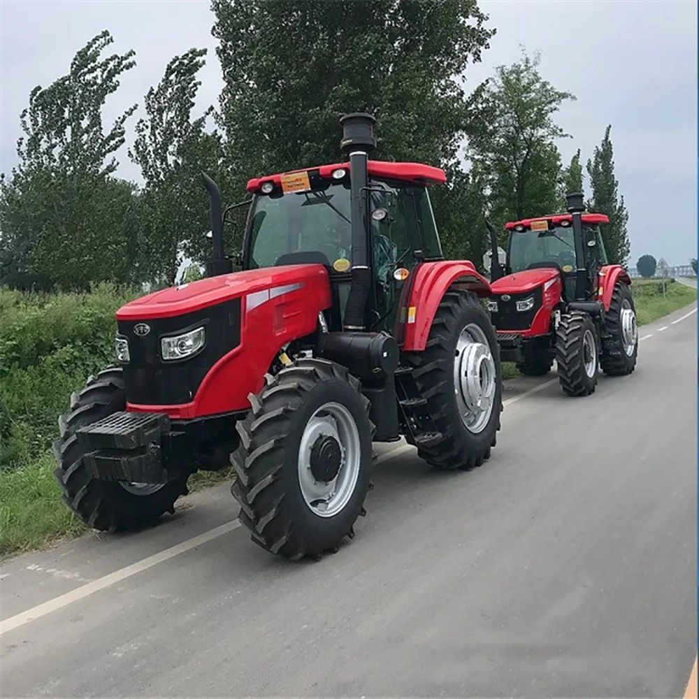 30hp 40hp 50hp 80hp farming tractors 4 wheel hot sale agriculture small diesel mini tractor end loader garden tractor low price