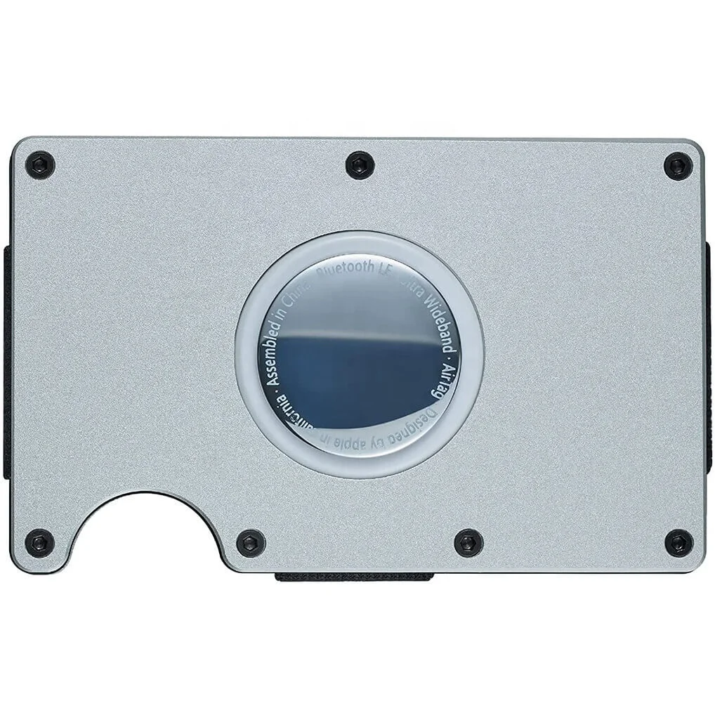 Professional Supplier New Products Bank Credit Bank Air Tag Card Holder  Wallets Men Aluminum Metal Tactical Cardholder Case