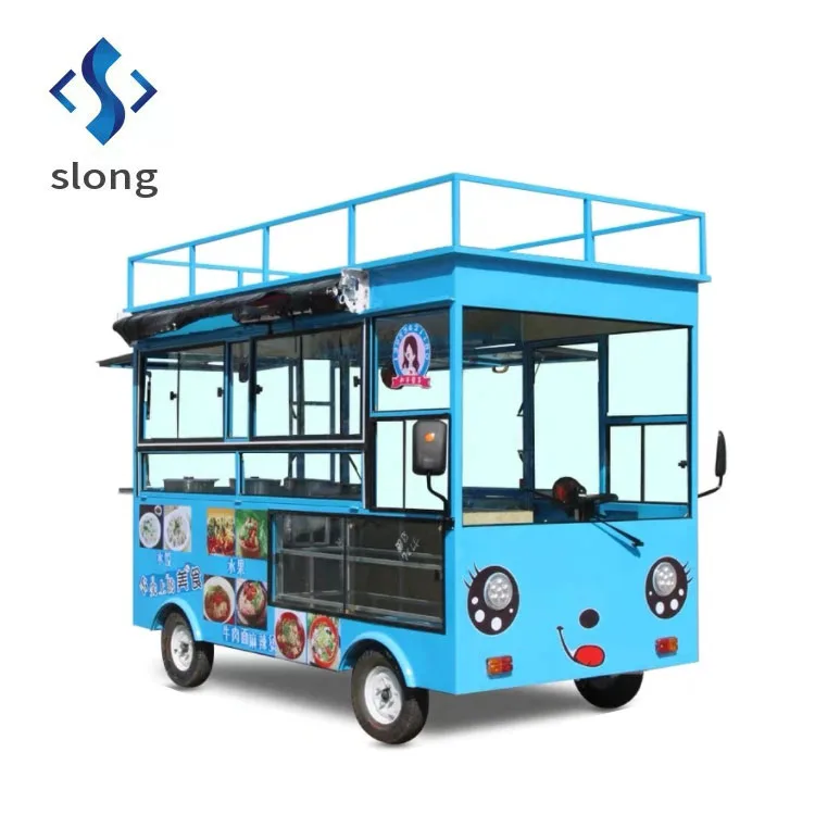 2021 Multifunction Food Trailer vending Truck dining car  food trucks in United States