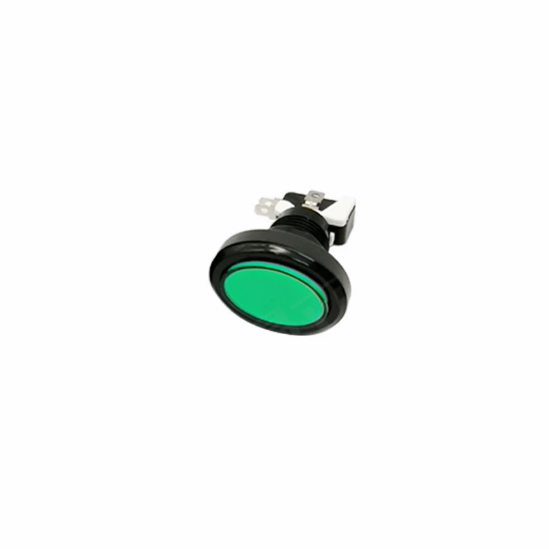 Arcade T T Motorcycle Game Machine Motor Racing Car Console Oval Led Push Button Switch 12V Illuminated Button Replacement Parts