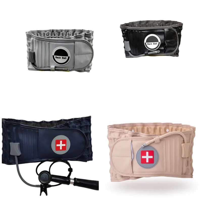 FSPG Physiology Decompression Back Spinal Air Traction Protector Inflatable Belt Women Fashion Waist Belt