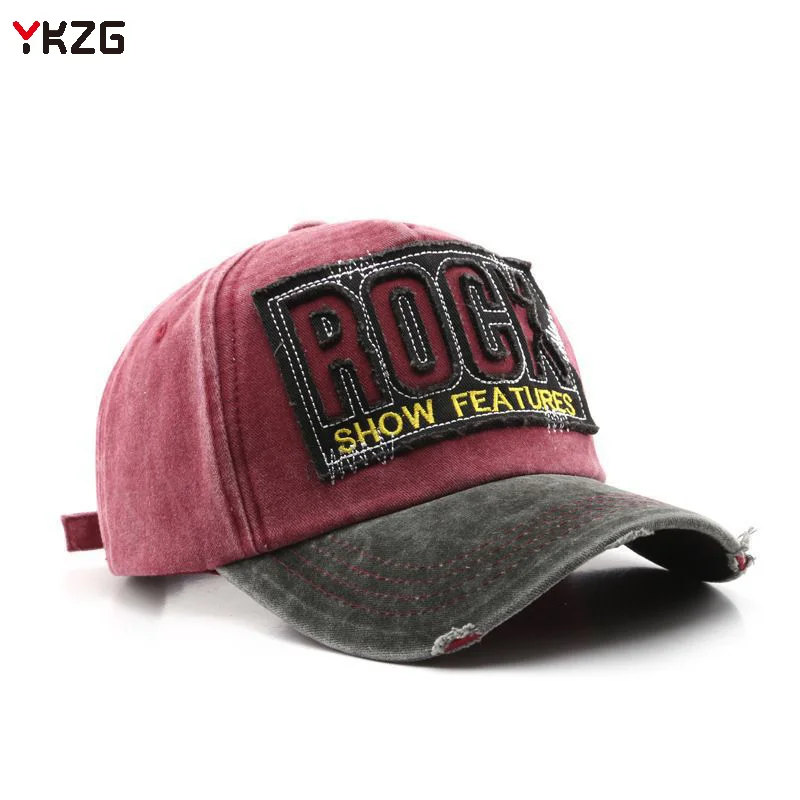 Washed Vintage Distressed Adjustable Men Women Denim Plain Cotton Suede Baseball Dad Jeans Caps With Custom Logo
