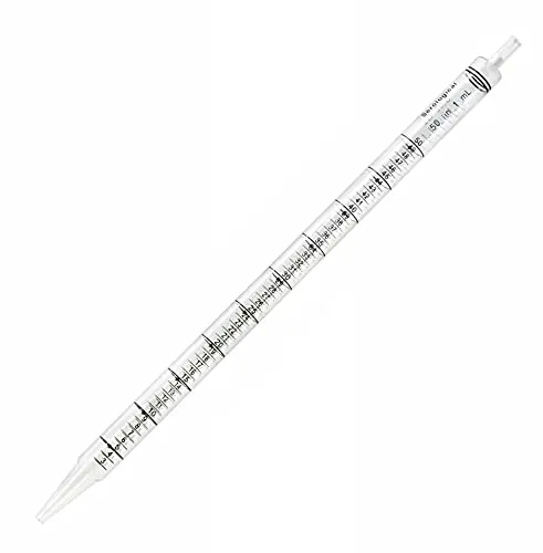 good quality serological pipette with graduation medical and laboratory consumable