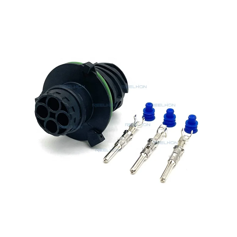 3 Pin Tyco Amp Socket Automotive Cable Circular Plug 1-967402-2 Waterproof Wire Harness Auto Connector Terminal